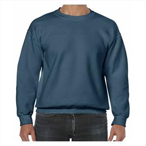 Sudadera de Invierno para Hombre, Estilo Urbano, 100% Algodón, Personalizada, Holgada, con Capucha, Color Sólido, Hombros Caídos - Product Image 3