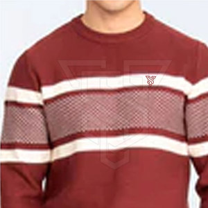 Sweat-shirt en coton tricoté coupe-vent à séchage rapide pour homme avec logo personnalisé, essentiel pour l'hiver, 100% coton - Product Image 2