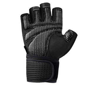 Gants d'haltérophilie respirants de qualité supérieure Nouveaux gants élégants de vêtements de sport pour hommes avec de longs gants d'haltérophilie au poignet - Product Image 3
