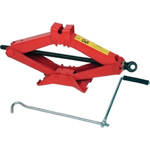 Cric à ciseaux de 1500 kg, course de 260 mm et hauteur totale de 100 mm, hauteur maximale de 365 mm, pour usage en atelier - Product Image 1