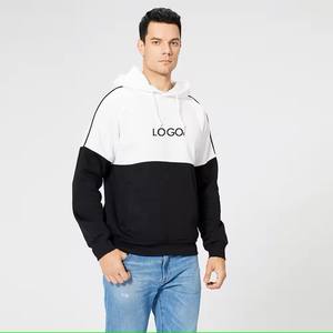 High Quality Custom Men's Winter Sweatshirt Plain Pullover Hoodie Streetwear Panel Fleece Material Polyester/Cotton Waterproof - Product Image 5