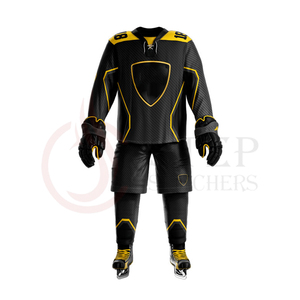 Uniforme de Hockey sur glace de qualité professionnelle, prix compétitif, uniforme de Hockey sur glace personnalisé par Sublimation - Product Image 6