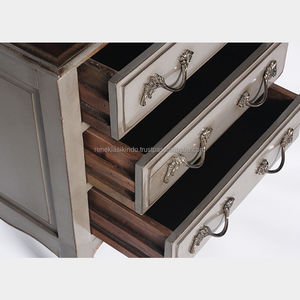 Muebles para Niños, Armarios con Número de Serie 7007, con 3 Cajones, Hechos de Madera de Caoba y un Diseño Sencillo - Product Image 5