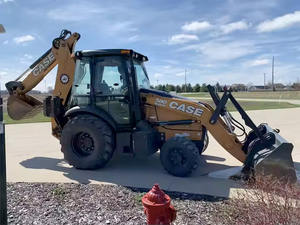 รถแบคโฮ4ล้อ580sv 4x4ใช้สำหรับกรณีรถแบคโฮราคาต่ำ1ปีรวมทั้งมอเตอร์ปั๊มแบริ่งเกียร์ - Product Image 2