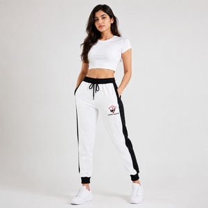 Premium <b>fleece</b> <b>joggers</b> with cozy interior stretch comfort and modern tapered shape for everyday activities <b>women</b> sweatpants - Product Image 4