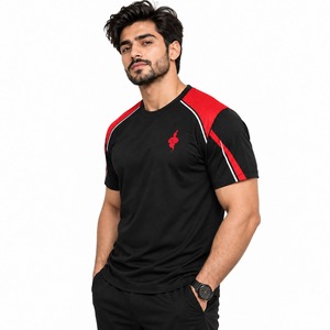 T-shirt pour homme respirant, vêtement décontracté pour l'été, tissu en coton léger, coupe décontractée, manches courtes - Product Image 4