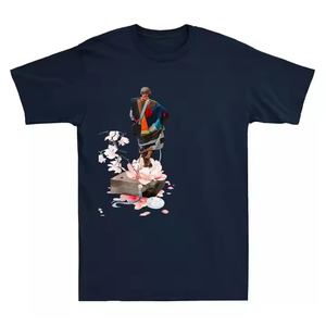 เสื้อยืดคอตตอน 100% หนานุ่ม ใส่ได้ทั้งชายและหญิง พิมพ์ลายกราฟิกตามสั่ง สไตล์สตรีทแวร์ สีพื้น ย้อมสีแบบเรียบง่าย คุณภาพสูง พิมพ์ลายด้วยเทคนิค DTG สำหรับผู้ชาย เหมาะสำหรับฤดูใบไม้ร่วง - Product Image 5