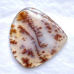 หินโมรา100% ธรรมชาติ dendritic Cabochon อัญมณีหลวมที่มีรูปร่างผสมและทุกขนาดสำหรับการทำเครื่องประดับอาเกต - Product Image 2