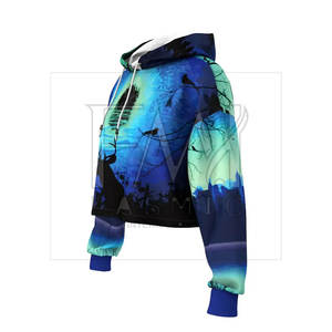 Fabricación profesional Cómoda Sudadera con capucha para mujer Logotipo impreso personalizado con capucha para la temporada de invierno Hecho en Sialkot - Product Image 6