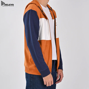 เสื้อฮู้ดผู้ชายผ้าฟลีซคอตตอน 100% น้ำหนัก 410 กรัม ซิปยาวเต็มตัว ใส่สบาย ทรงปกติ แบบสวมหัว 2 ชิ้น ผลิตในปากีสถาน ลดราคาพิเศษ - Product Image 2
