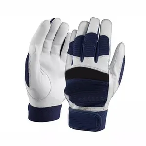 Super Stretch Respirant Vêtements de Sport Professionnels Antidérapants Prix de Gros Adulte Garçons Softball Personnalisé Gants de Frappeur de Baseball