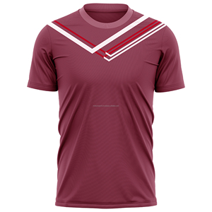 Best Quality Breathable Men Summer T Shirts Latest Design <b>Printed</b> Sublimated Slim Fit Wholesale Polyester/Cotton <b>Material</b> - Product Image 6