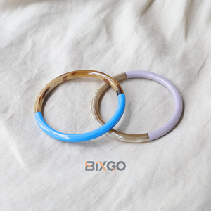 Pulsera de cuerno de búfalo lacado en color hecha a mano en Vietnam, se aceptan pedidos al por mayor y personalizados - Product Image 2
