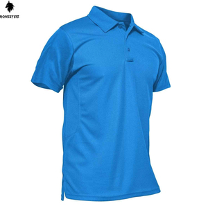 เสื้อยืดคอกลมผู้ชายผ้าคอตตอนคุณภาพสูงสำหรับฤดูร้อนเสื้อโปโลสุดเท่ - Product Image 3