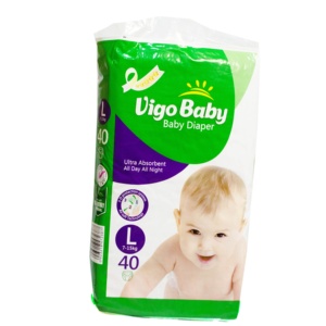 Couche-culotte confortable pour bébé de grande taille 40 la plus vendue avec un design respirant et doux et étanche pour les jours actifs et secs - Product Image 1