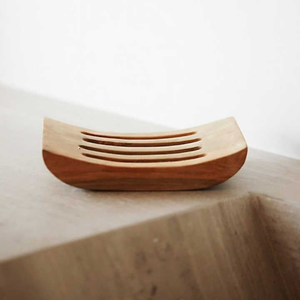 Porte-savon en bois durable, une solution de salle de bain éco-responsable, décoration, porte-savon en bois fait main de haute qualité - Product Image 6