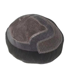 Perruque en cheveux naturels 100% humains, mono front lace, toupet, patchs, prothèse capillaire, Taz Hair BD, haute qualité - Product Image 6