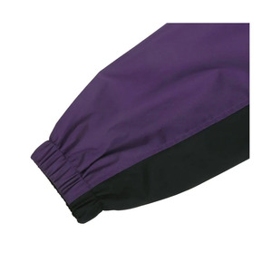 Veste coupe-vent d'extérieur respirante à fermeture éclair et à col montant pour hommes, à poches multiples, en toile, avec patchwork en 3D - Product Image 4