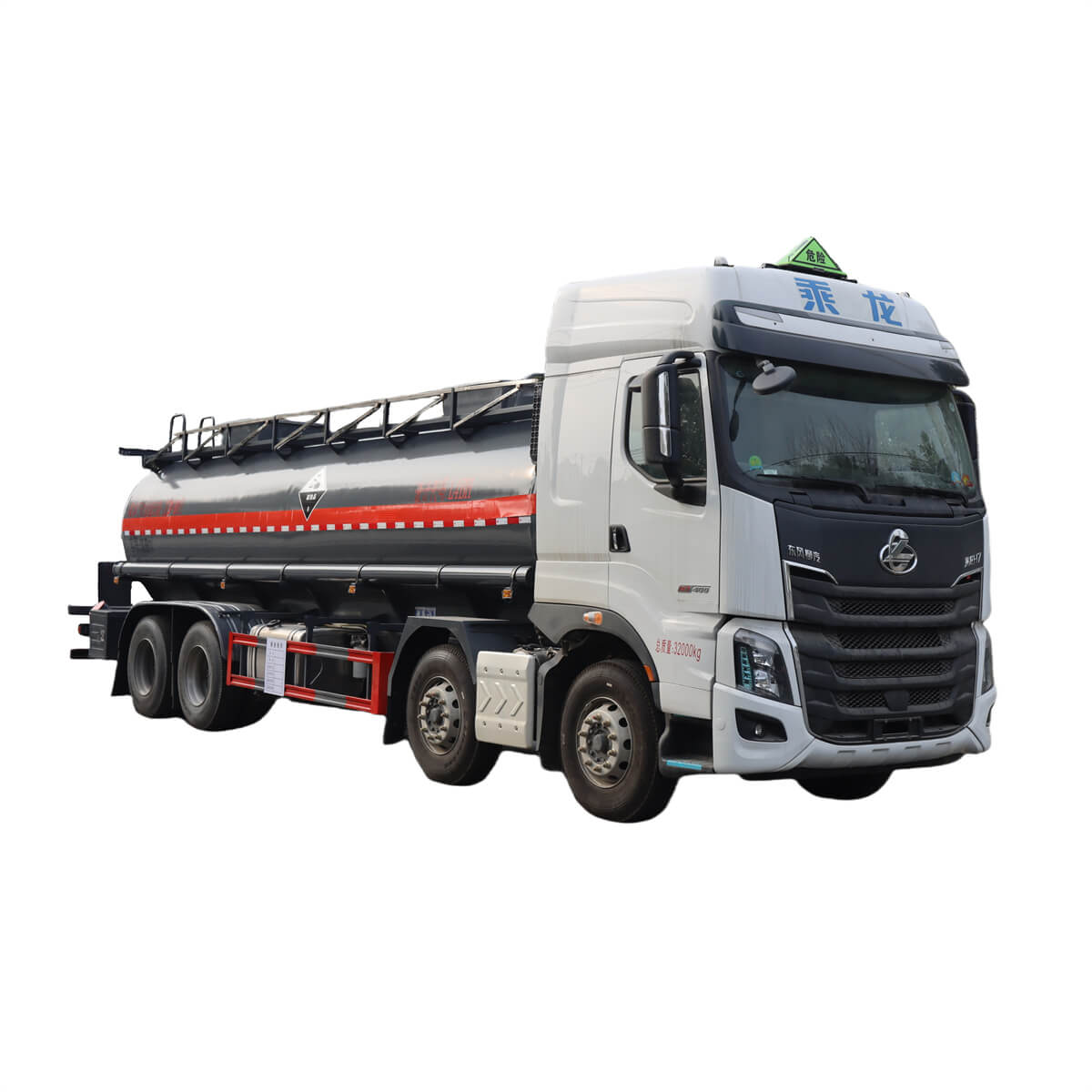 Heavy Duty 8x4 PE Lined 20000L Chemical Liquid Delivery Truck for Aicd and Alkali