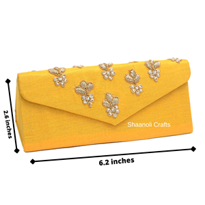 Nouveauté, étui à lunettes de soleil en pierre unique Zari Work pour cadeaux de mariage, pochette pour femmes - Product Image 3