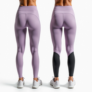 Pantalones para correr sin costuras de cintura alta para mujer, mallas de compresión, función de secado rápido, ropa de entrenamiento de Yoga para gimnasio, estampado para mujer - Product Image 2