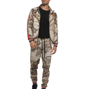 Venta caliente de alta calidad diseñe sus propios hombres Sublimación Chándal Nuevo estilo Hombres Slim Fit Chándales Transpirable - Product Image 6