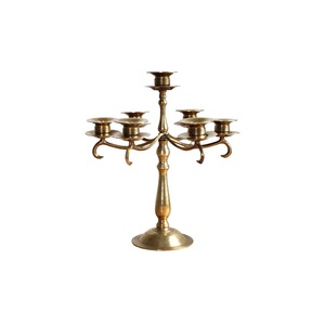 Candelabro de 5 Brazos para Decoración de Mesa de Hotel, Diversos Tipos de Acabados, Portavelas Decorativo para Jardín - Product Image 5