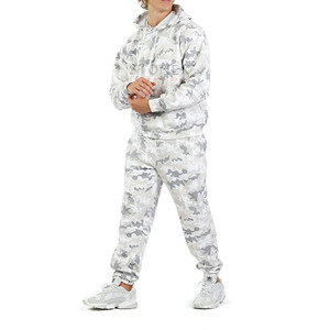 2023 blanc camouflage hommes Gym & Jogging ensemble haute qualité survêtements sur mesure meilleur prix en gros - Product Image 1