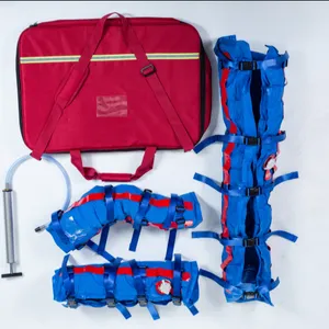 Kit de premiers secours populaire pour randonnée/voyage/voiture, ensemble d'attelles à vide pour l'immobilisation des bras/jambes/chevilles