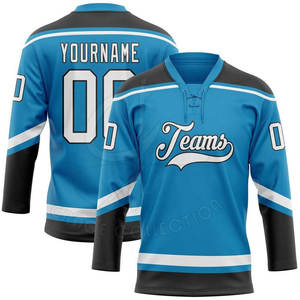 Nom et numéro personnalisés Maillot de hockey sur glace Design unique Vêtements de hockey respirants pour le sport de Pékin - Product Image 2