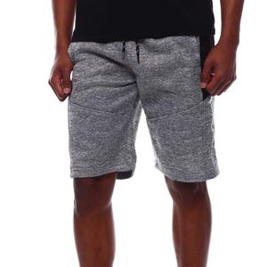 2024 hommes broderie personnalisée Tech polaire Sweat Shorts taille élastique cordon solide motif été Streetwear avec poches latérales - Product Image 3