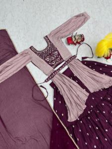 Rakhi เสื้อครอปพิเศษผ้าพรีเมี่ยมดีไซน์รื่นเริงสำหรับผู้หญิง - Product Image 6