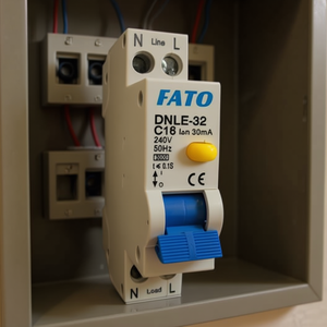 Disjoncteur différentiel FATO DNLE-32 C16 30mA 240V 50Hz pour usage domestique - Product Image 3