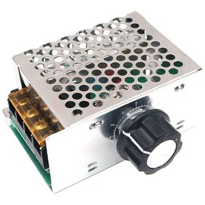 Régulateur de tension à thyristor haute puissance 10V 220V, boîtier de contrôle de sortie réglable - Product Image 1