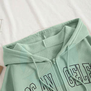 Ensemble court décontracté d'hiver pour femme, personnalisable avec votre propre design, grandes tailles, 2 pièces en molleton de coton avec couleur et logo sur mesure - Product Image 3