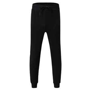 Survêtement d'entraînement d'hiver grande taille pour hommes, veste d'hiver à motif solide, pantalon, matériau souple pour l'entraînement quotidien - Product Image 2