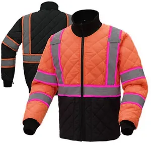 Manufacturer & Supplier Safety Working Jacket Wholesale Customized OEM Support With Custom Logo Safety Clothing Jackets