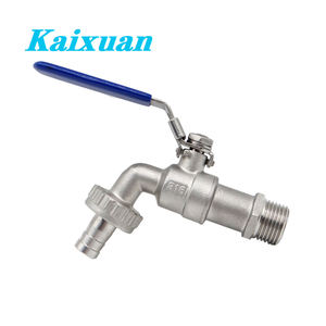 วาล์วก๊อกน้ำแบบบิบค็อก 1/2 นิ้ว เกลียว BSP รุ่น SS04 - Product Image 1