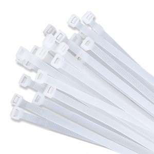 Attaches de câble en nylon certifiées RoHS de haute qualité, résistant aux UV, autobloquant, plusieurs tailles, couleurs Available-1.8mm x 100mm Nylon 66 - Product Image 2