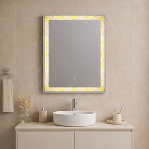 Rectangular LED <b>Lighting</b> Wall <b>Mirror</b> 60x80 Inches - Product Image 2