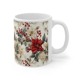Taza de sublimación de cerámica de gama alta con acabado brillante Regalo personalizado perfecto Amantes del café Familia Amigos Mañana - Product Image 1