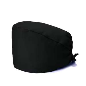 Gorros de fregado de algodón transpirable para personal médico y quirúrgico dental con corbata ajustable y cómodo uso durante todo el día - Product Image 6
