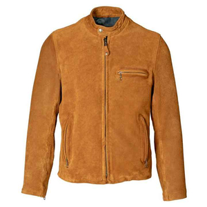 Chaqueta de invierno de cuero de ante de cabra para hombre de High Street Tela de lona ecológica Logotipo personalizado Frontal de alta calidad Hecho en Pakistán - Product Image 4
