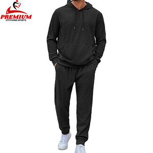 Survêtement personnalisé à bas prix pour hommes Ensemble de survêtement de jogging deux pièces Ensemble de survêtement de style dernier cri - Product Image 1