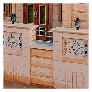 Carreaux classiques en grès rose Jodhpur pour un revêtement mural et un sol élégants Option en pierre naturelle intemporelle et durable - Product Image 1