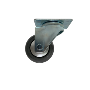 Roues pivotantes TPR de 3 pouces pour travaux légers Matériau en caoutchouc thermoplastique durable - Product Image 2