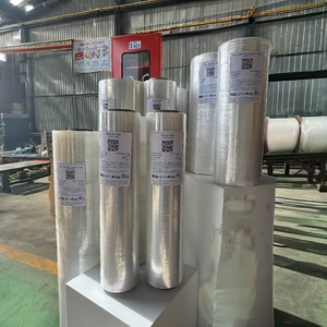 Película Laminada Suave de Alta Resistencia a la Tracción para Uso Industrial en Almacenes, Superficie Lisa, Transparente, Extra Alta Elasticidad, LLDPE Fundido - Product Image 1