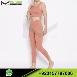 Ensemble de soutien-gorge et Leggings de Yoga pour femmes, vêtements d'entraînement personnalisés, grande taille - Product Image 2