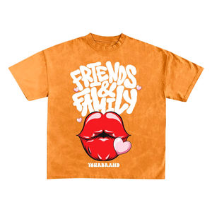 Manufacturer Custom 100% Heavyweight Cotton 250 Gsm Cropped Oversized Boxy Drop Shoulder T-Shirt Distressed Solid Casual Men - Product Image 6