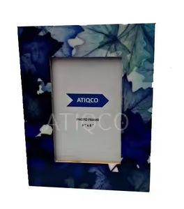 Gran Venta de marco de fotos con incrustaciones de hueso de madera decorativo elegante artesanía de alta calidad para exhibición de fotos artesanías naturales - Product Image 2